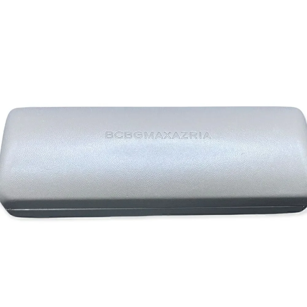 BCBGMaxazria glasses case tan with tan lining preowned